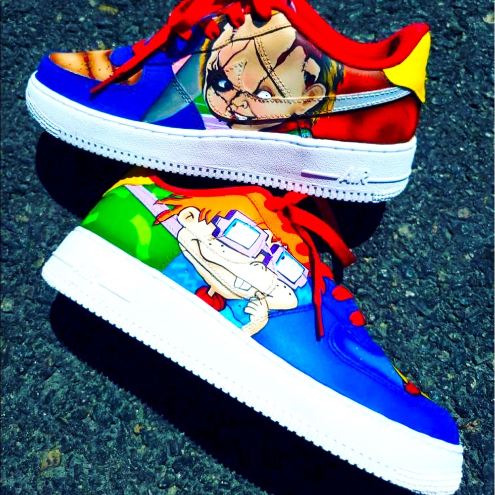 Custom hand painted Airforce 1’s
